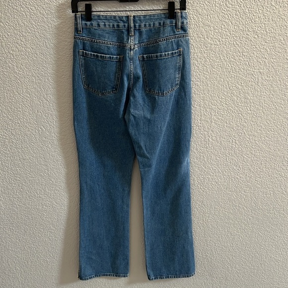 REVOLVE SUPERDOWN Revolve Valentina Rhinestone Jean in Medium Wash Size 26 - Picture 6 of 8